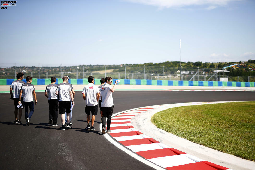 Max Verstappen (Red Bull) freut sich über das kurzweilige Vergnügen: 