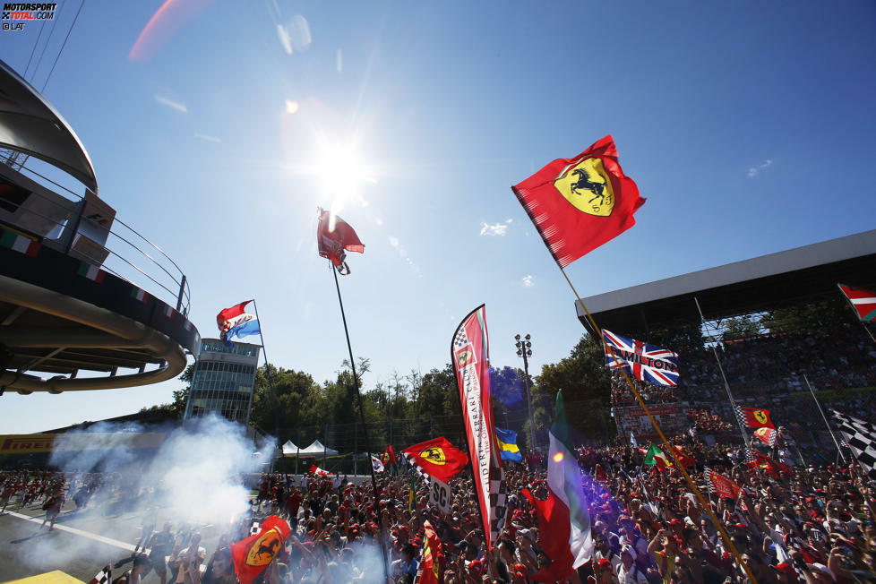 Apropos Fans: Ihre Loyalität gilt fast ausschließlich Ferrari. Das tut der Faszination aber keinen Abbruch. 