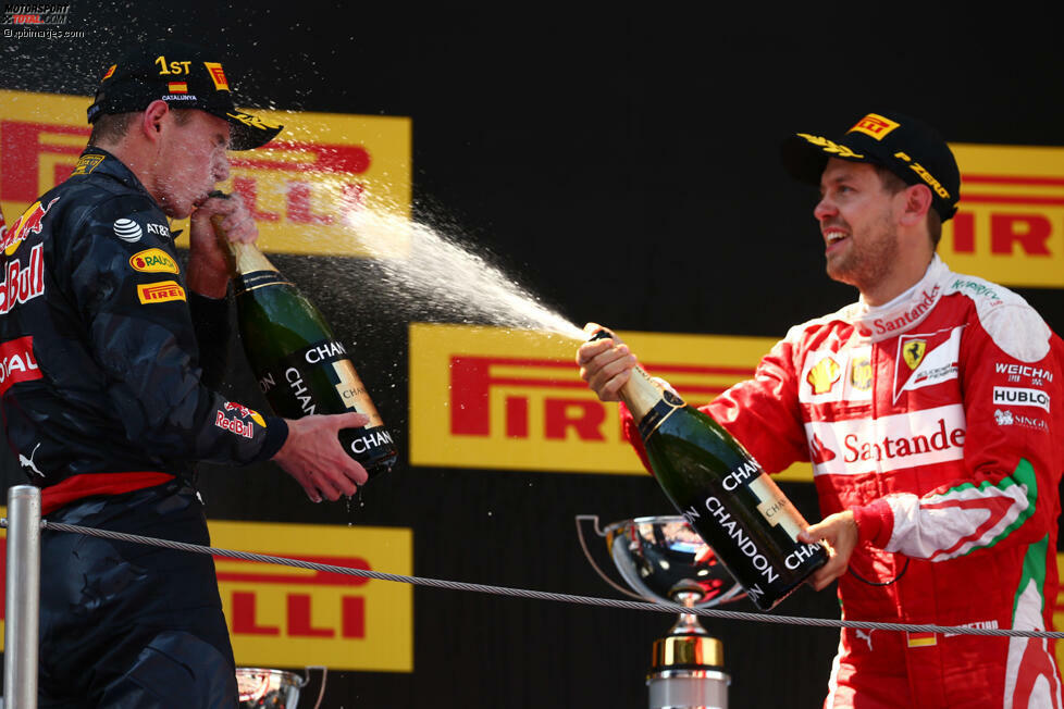 Sebastian Vettel war eher vorsichtig: 