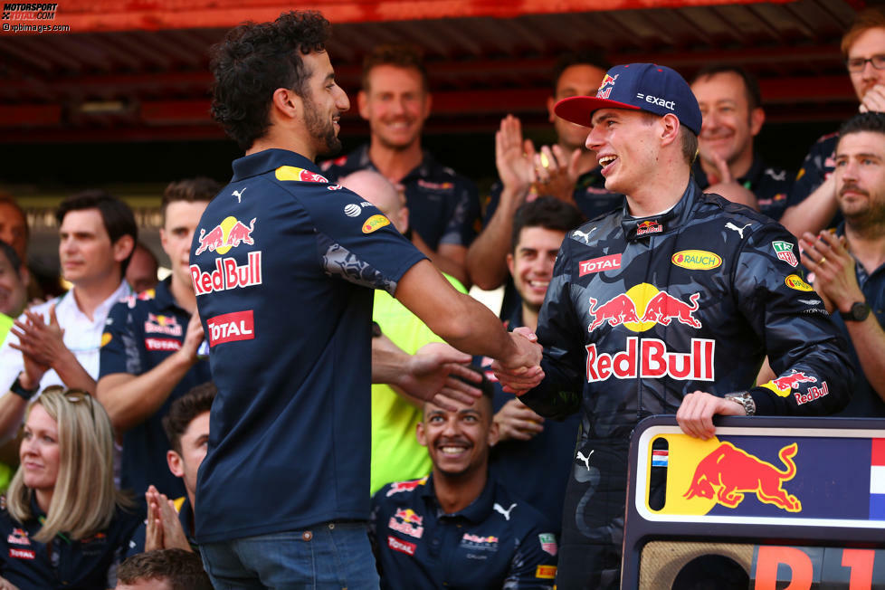 Daniel Ricciardo musste am Sonntag gratulieren, sagte einst: 