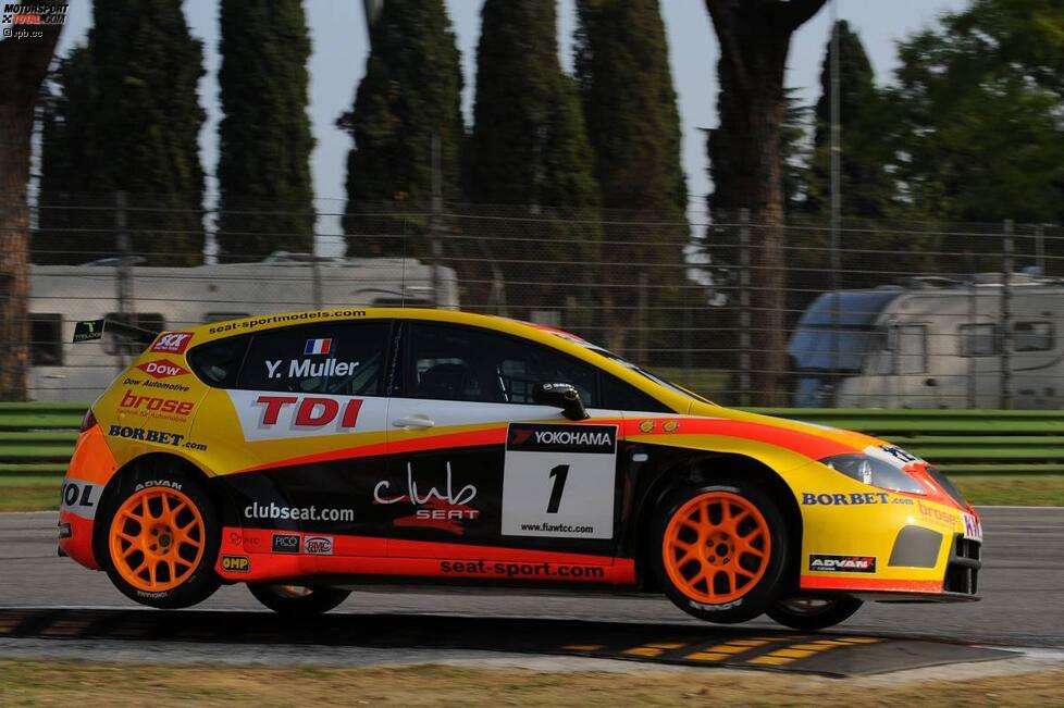 SEAT (2005-2014) - 43 Siege: Von Anfang an in der WTCC mit dabei, begann die Erfolgsgeschichte von SEAT mit der Einführung der Dieseltechnik. 28 der 43 Siege gelangen den Spaniern in den Jahren 2008-2010 mit dem TDI-Motor.