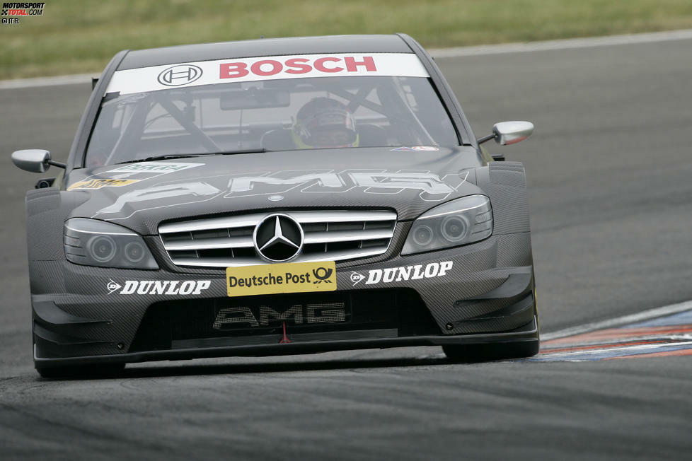 2008: Seinen ersten Sieg in der DTM feiert Paul di Resta auf dem Lausitzring.