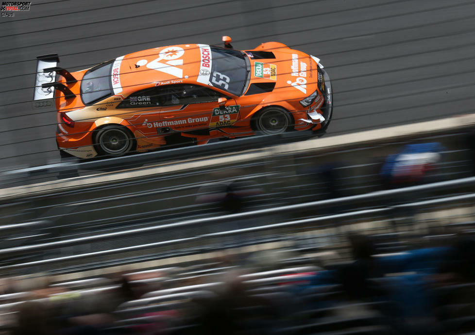 Rennen 1 2015: Jamie Green siegt für Audi in der Lausitz.