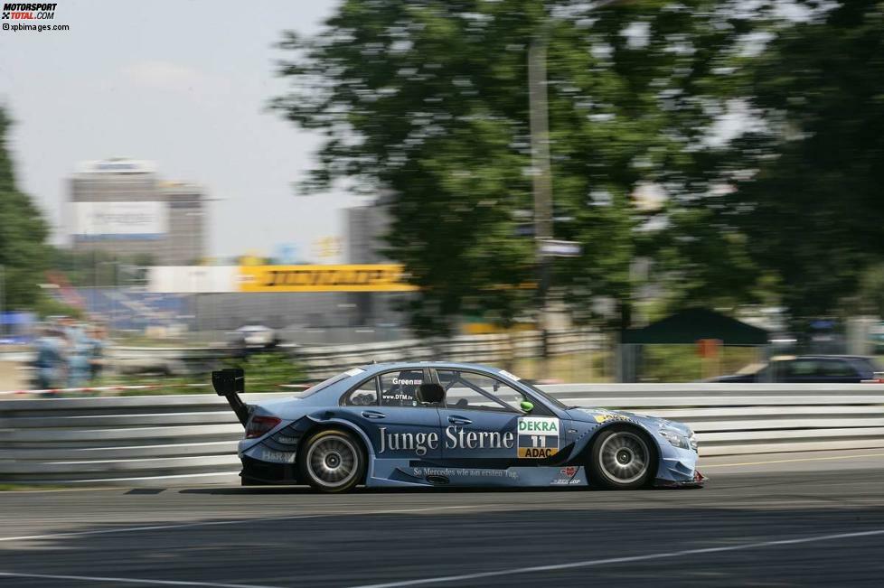 Norisring 2010: Jamie Green (Persson-Mercedes) gewinnt das Rennen in Nürnberg.