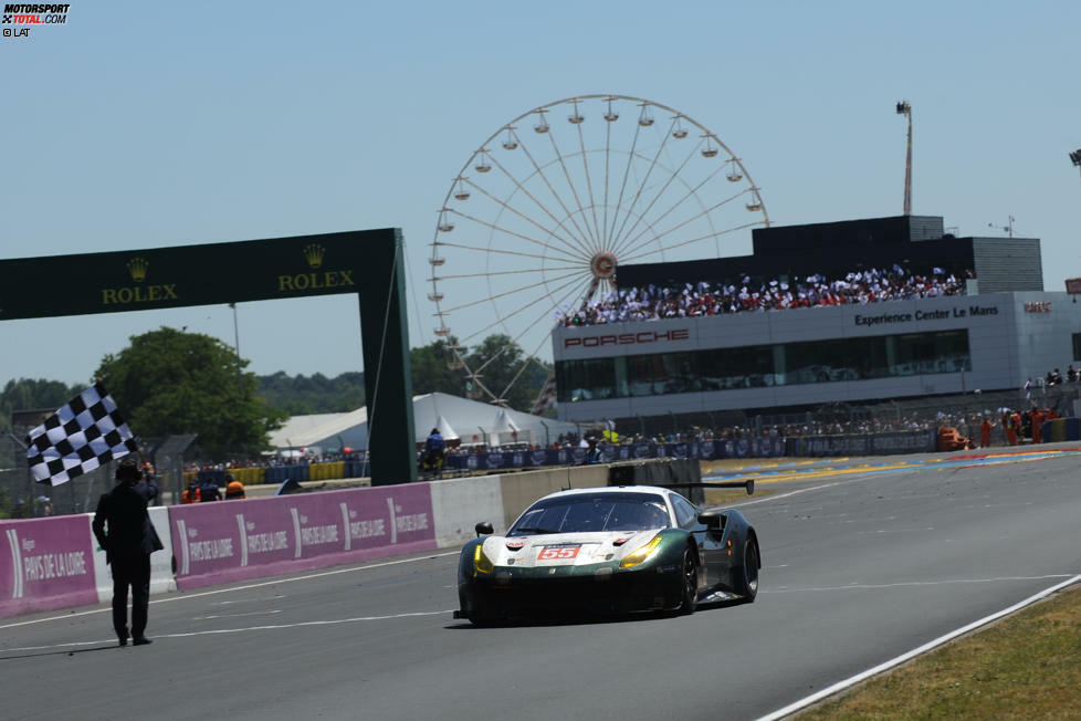 24 Stunden von Le Mans (GTE Am): Cameron/Scott/Cioci (Spirit of Race; Ferrari 488 GTE)