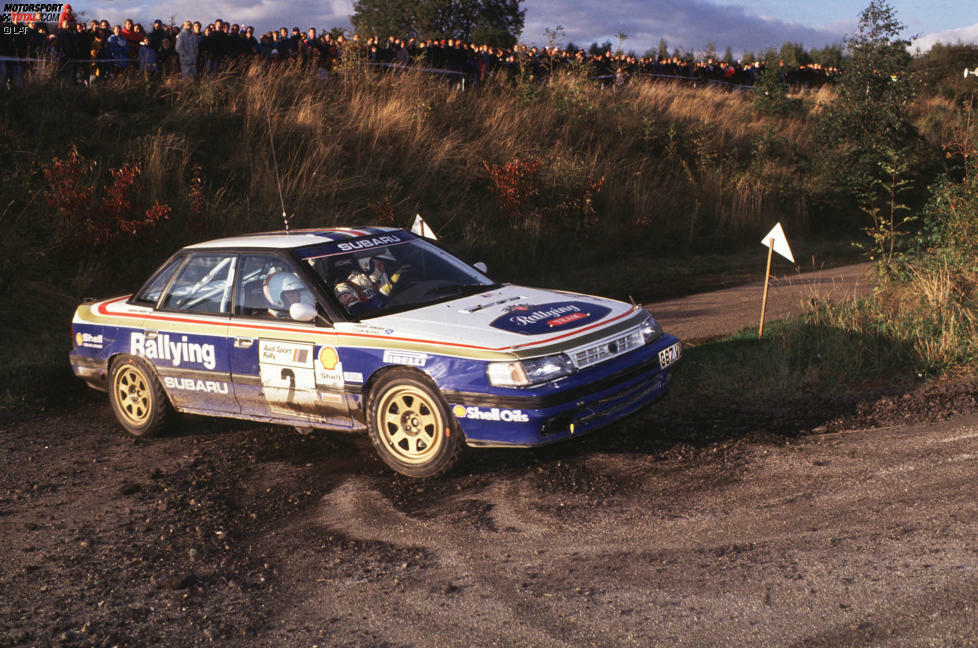 Seinen ersten WRC-Lauf bestreitet McRae in Schweden 1987 mit einem Vauxhall Nova. 1991 wird er von Prodrive-Boss David Richards unter Vertrag genommen; McRae wird 1991 und 1992 britischer Rallye-Meister.