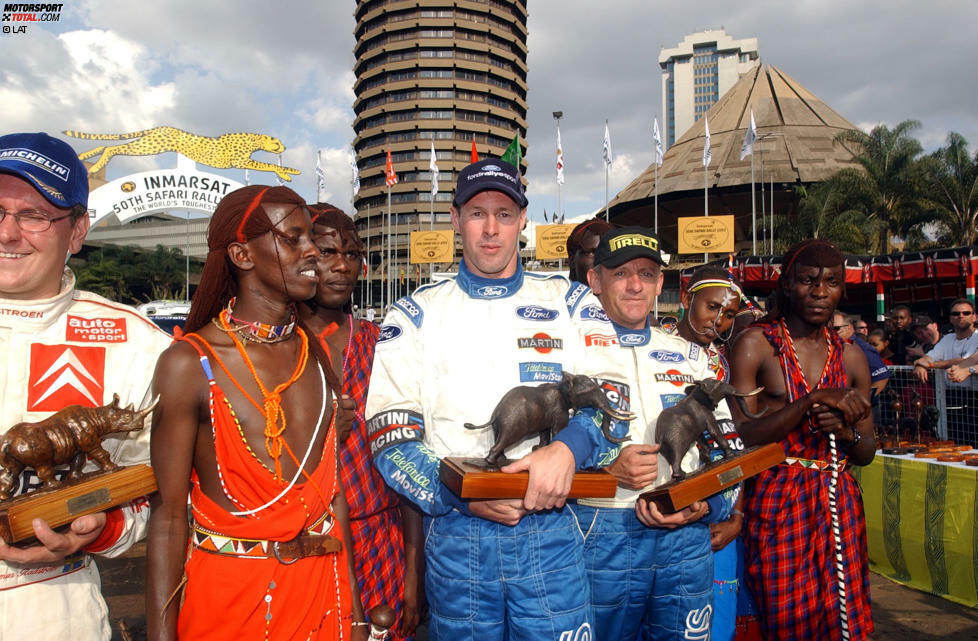 Mit seinem Sieg bei der Safari-Rallye 2002 schreibt McRae Geschichte. Mit 25 Siegen ist er zu diesem Zeitpunkt der erfolgreichste Fahrer. Was damals niemand vermutet: Es sollte sein letzter Triumph sein.