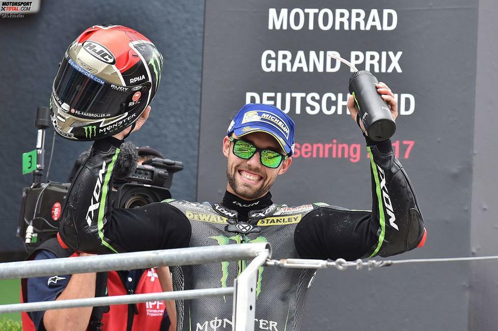 Seine Erfolge in der MotoGP-Klasse (2017): 13 Rennen, 1 Podestplatz, 2 schnellste Rennrunden.