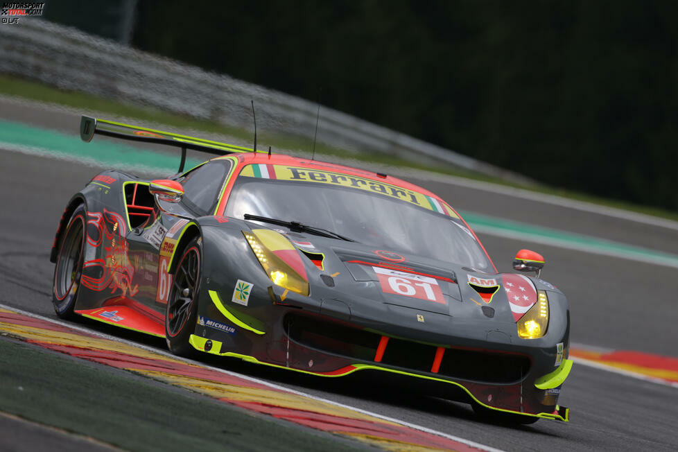 #61 Clearwater Racing (Ferrari 488 GTE) - Mok/Sawa/Griffin