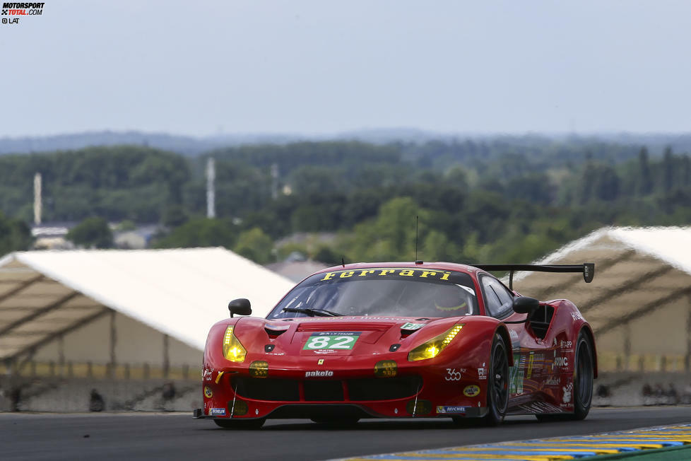 #82 Risi Competitizione (Ferrari 488 GTE) - Vilander/Fisichella/Kaffer