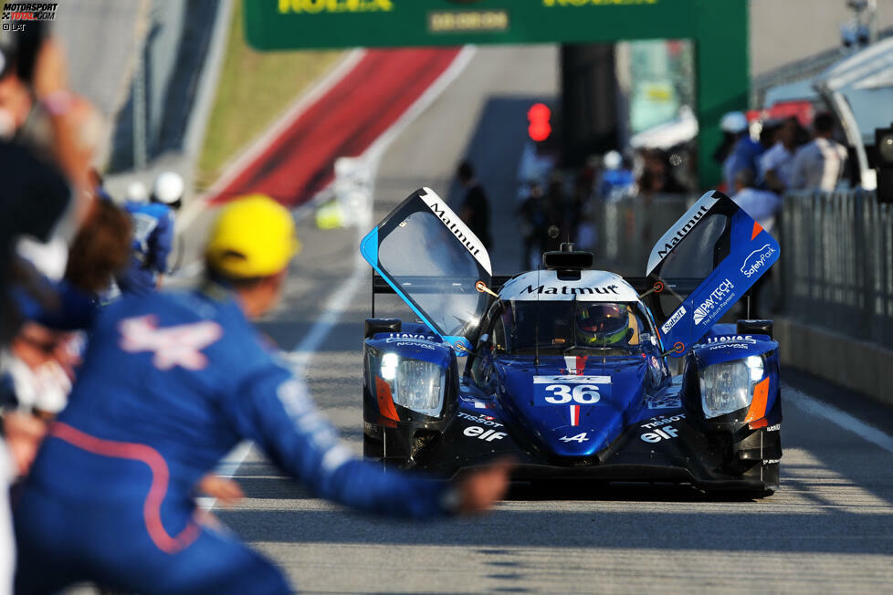 6 Stunden von Austin: Lapierre/Menezes/Negrao (Signatech Alpine; Alpine A470)