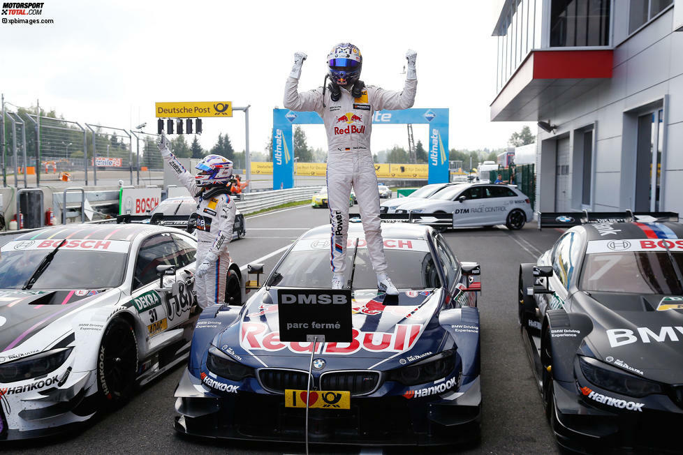 Moskau 2016, Rennen 2: Start-Ziel-Sieg für Marco Wittmann auf dem Moskau Raceway. Seine Teamkollegen Tom Blomqvist, Bruno Spengler und Augusto Farfus machen den vierfach Triumph für BMW am Sonntag perfekt.