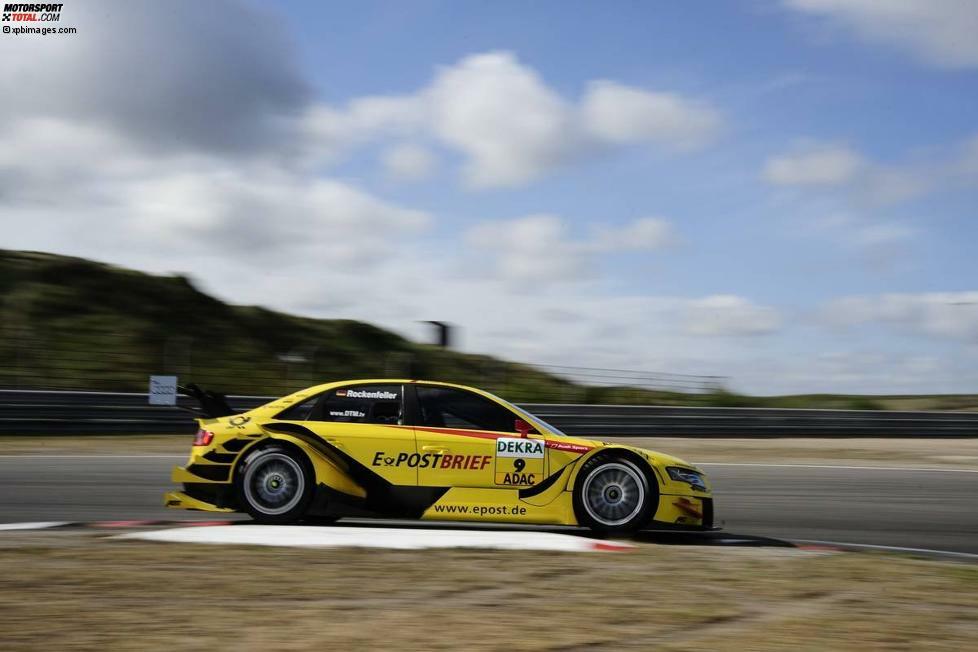 Zandvoort 2011: In seiner fünften DTM-Saison gewinnt Mike Rockenfeller zum ersten Mal in der deutschen Tourenwagenserie.