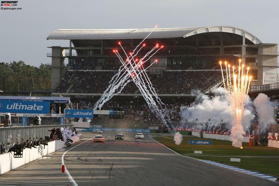 Finale Hockenheim 2009: Mercedes-Mann Gary Paffett gewinnt zum vierten Mal in Hockenheim.