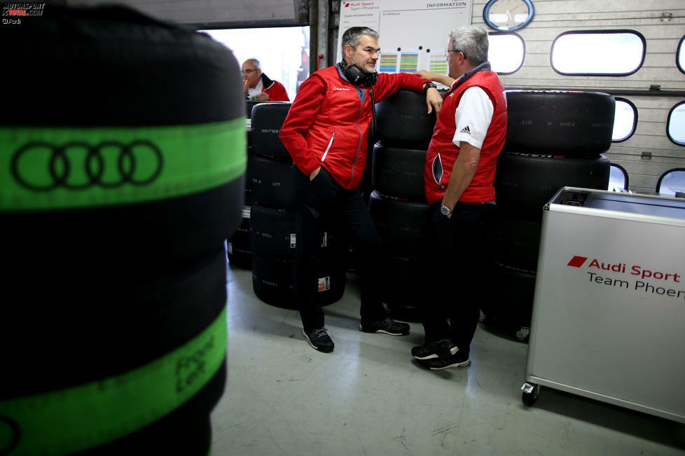 Ernst Moser ist der erste Ansprechpartner bei Phoenix für Audi-Motorsportchef Dieter Gass.
