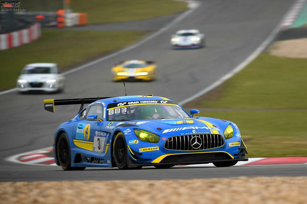 Black Falcon #3 (Mercedes AMG GT3) - Maro Engel -
 Qualifiziert über Qualifying-Ergebnis Qualifikationsrennen