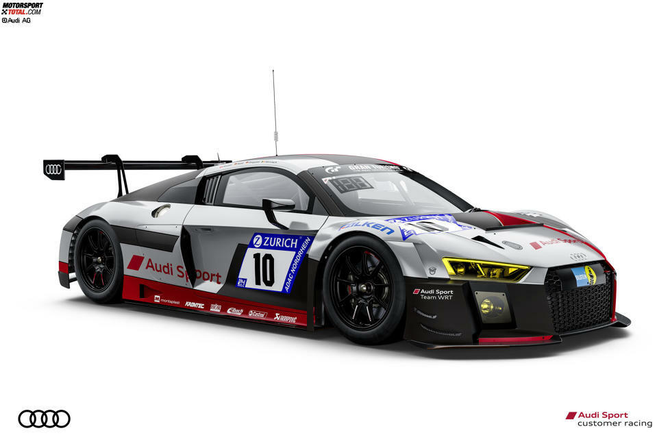 #10 WRT - Audi R8 LMS: Frank Stippler, Nico Müller, Rene Rast, Frederic Vervisch