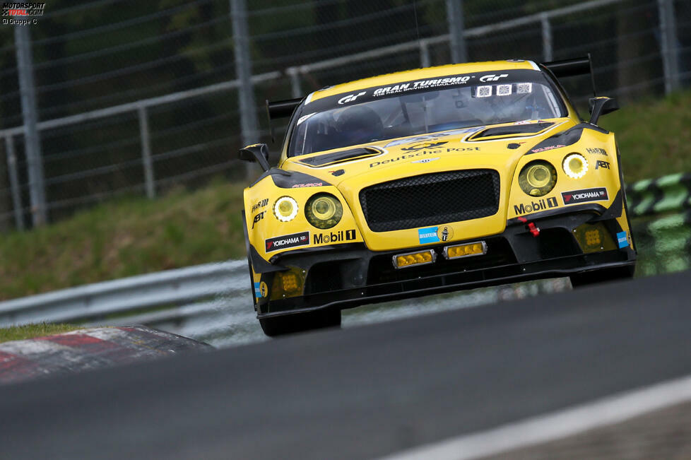 #37 Abt - Bentley Continental GT3: Christopher Brück, Nico Verdonk, Christian Menzel