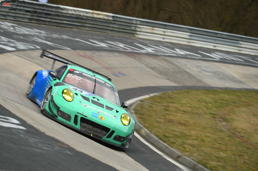 #44 Falken - Porsche 911 GT3 R: Martin Ragginger, Dirk Werner, Jörg Bergmeister, Laurens Vanthoor