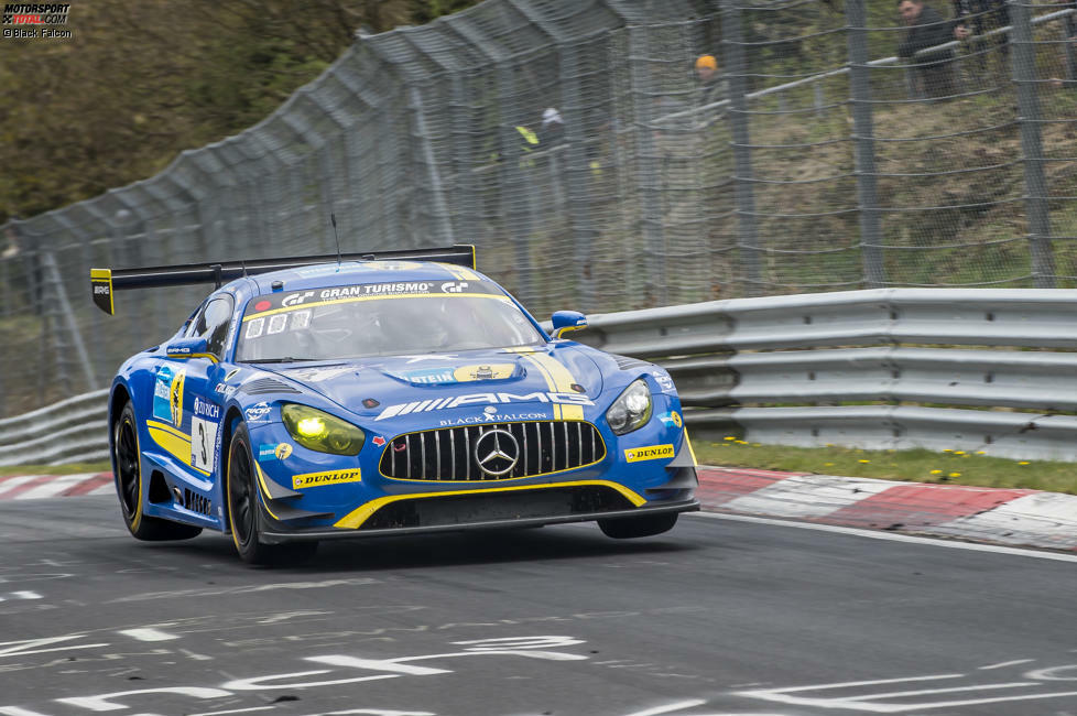 #3 Black Falcon - Mercedes-AMG GT3: Dirk Müller, Thomas Jäger, Maro Engel, Jan Seyffarth