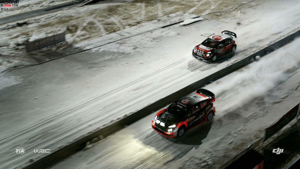 auch nächstes Jahr bei den Rallys dabei und wird uns außergewöhnliche Aufnahmen der Rallye zeigen, wie hier bei der Nachtetappe in Schweden.