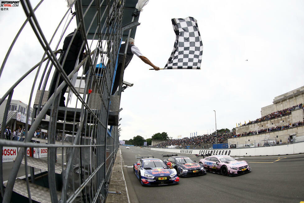 Beim Aussieben der Titelkandidaten zahlt sich aus, dass Wittmann in 13 von 16 Rennen in den Punkten landete. Ihm fehlen 38 Punkte auf seinen dritten DTM-Titel.