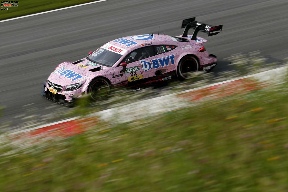 Ein letztes Aufbäumen am Nürburgring hat kaum etwas geholfen: Auer hat mit 41 Punkten Rückstand auf die Tabelle die geringsten Chancen noch Champion zu werden.