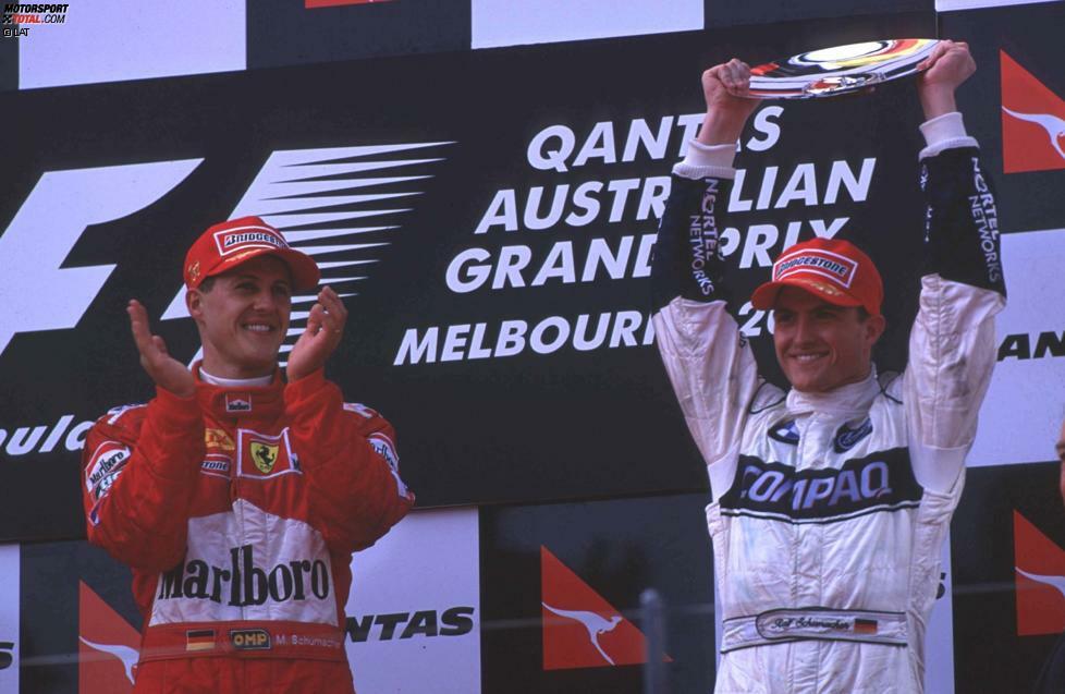 Der erfolgreichste Fahrer ist Michael Schumacher, der bei 19 Starts viermal gewonnen hat. Zwischen 2000 (mit Bruder Ralf auf dem Podium) und 2002 gelang ihm ein lupenreiner Melbourne-Hattrick. 2004 gewann er noch einmal, erneut auf Ferrari.