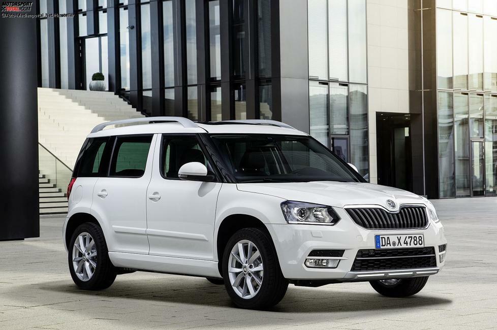 Befragt nach Kaufabsichten stehen zwar Kombis mit 34 Prozent und Vans mit 32 Prozent weiter klar an der Spitze. Aber 20 Prozent wollen sich einen SUV als Familienauto kaufen. Im Bild: Skoda Yeti