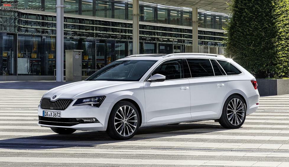 Das künftige Familienauto darf bei den Lesern als Neuwagen rund 29.500 Euro kosten. Das sind 1.000 Euro weniger als vor einem Jahr. Im Bild: Skoda Superb Combi