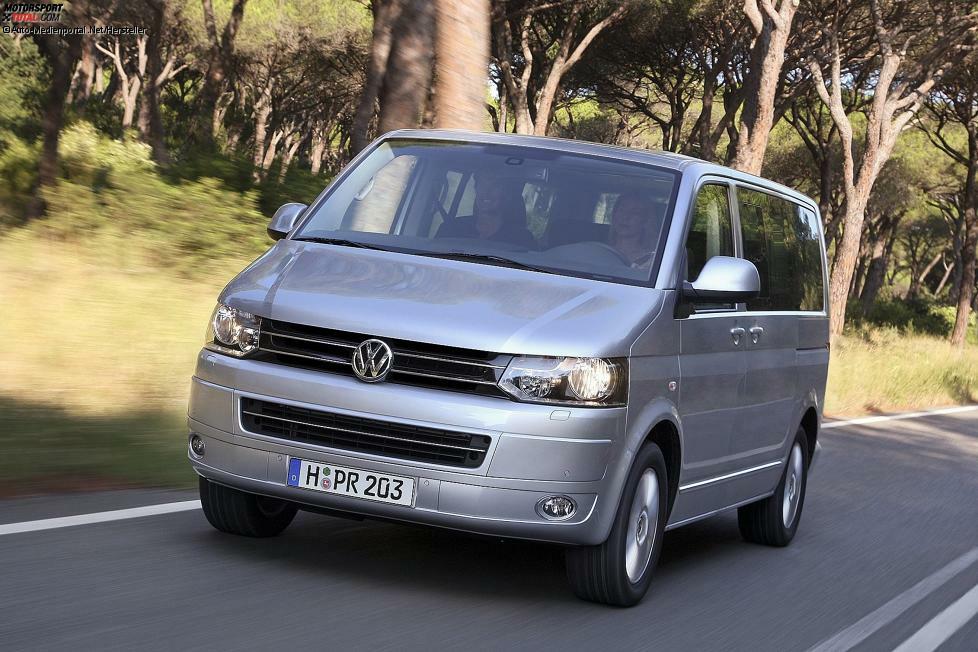 Insgesamt standen 152 Modelle in den sieben Preiskategorien zur Wahl, an der sich über 18.000 Leser beteiligten. Im Bild: Volkswagen Multivan