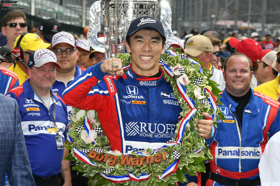 Takuma Sato (92 Grands Prix): Ein Jahr nach Rossi triumphiert mit dem Japaner ein weiterer ehemaliger Formel-1-Pilot. In der Königsklasse kann Sato in fast 100 Rennen für Jordan, BAR und Super Aguri nie gewinnen und steht nur einmal auf dem Podium. Beim Indy 500 aber wird er 2017 der erste japanische Sieger. 2020 gewinnt er noch einmal.