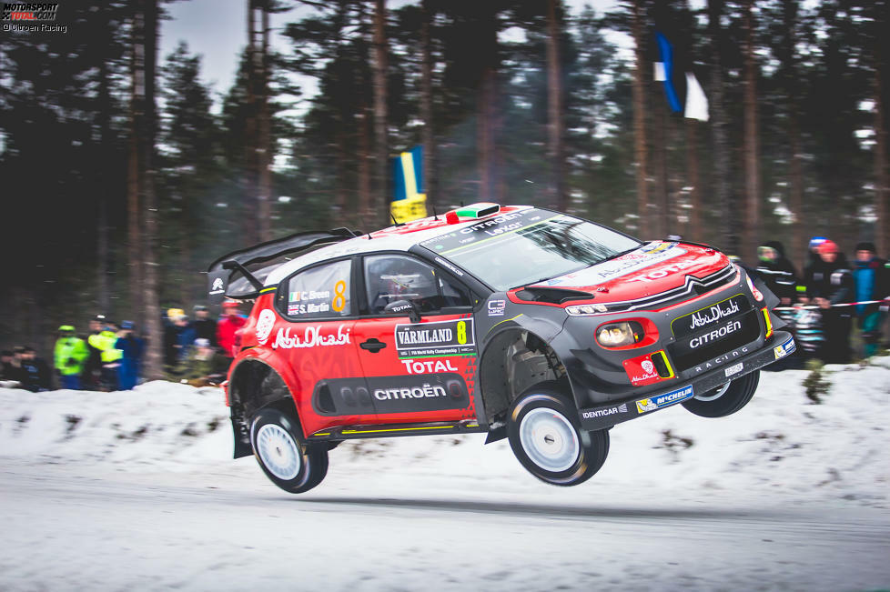 Auch Citroen-Pilot Craig Breen muss an seiner Fluglage noch etwas arbeiten.