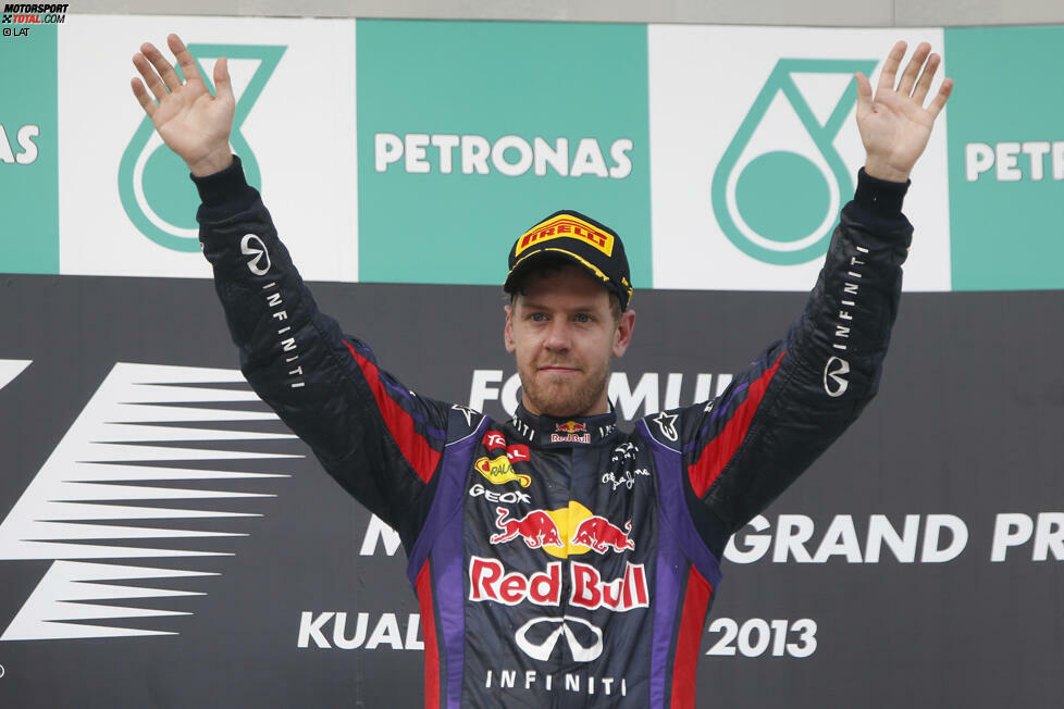Bei den bisher 18 Rennen in Sepang standen zehn Fahrer ganz oben auf dem Podium. Sebastian Vettel ist mit vier Siegen (2010, 2011, 2013, 2015) der erfolgreichste Fahrer. Je dreimal siegten Michael Schumacher (2000, 2001, 2004) und Fernando Alonso (2005, 2007, 2012), zweimal gewann Kimi Räikkönen (2003, 2008).