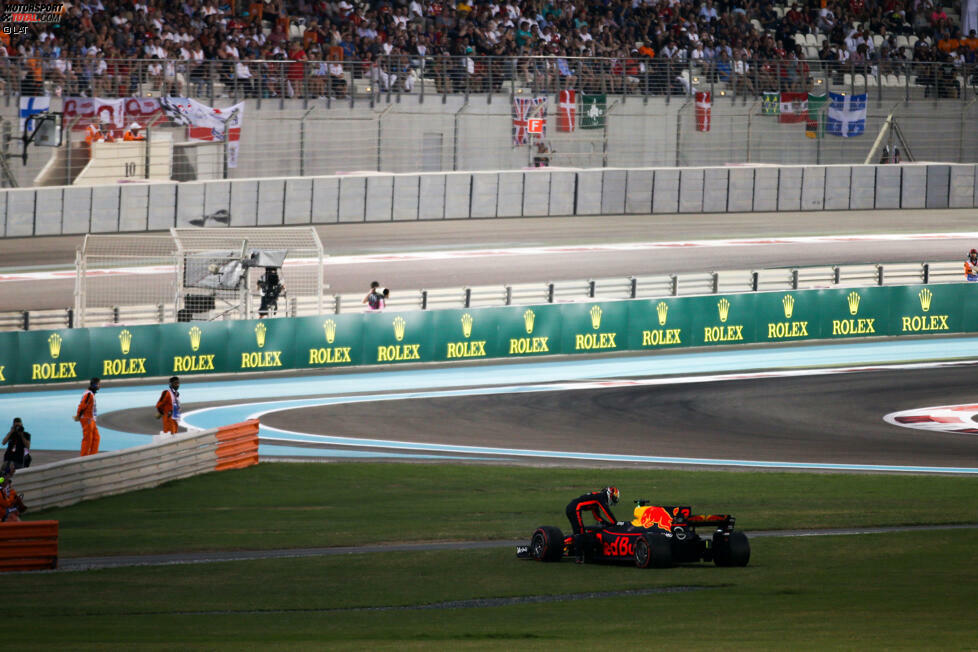 Daniel Ricciardo kurz vor Ausfall.
Ricciardo: 