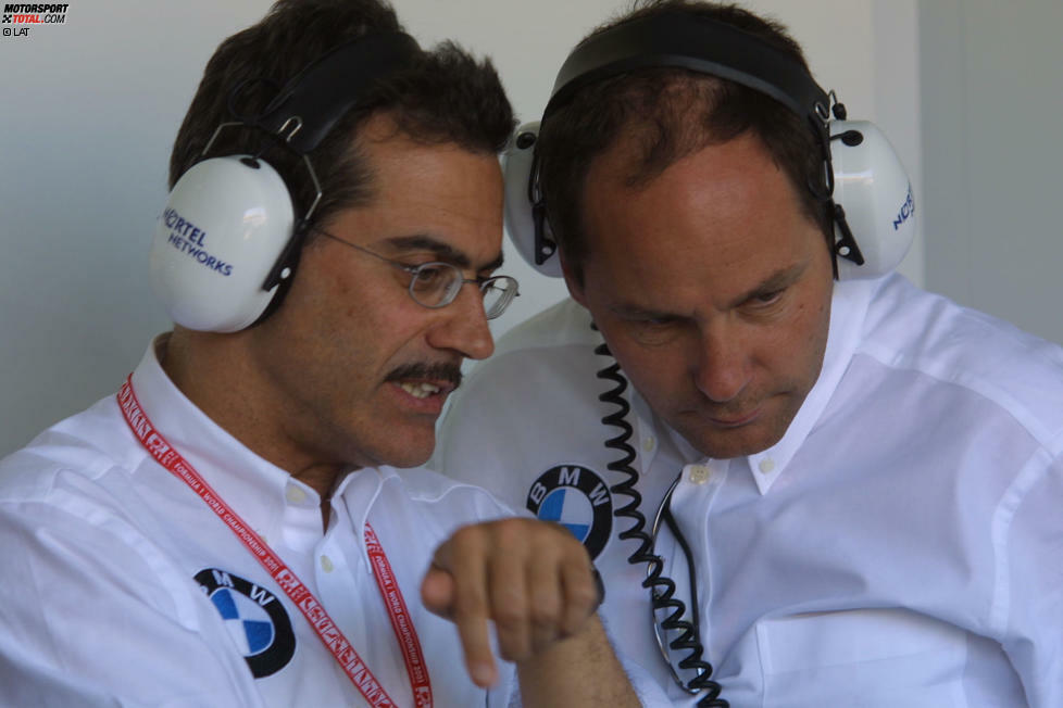 Nach der aktiven Karriere dockte Berger als Motorsportchef bei BMW an. Gemeinsam mit Mario Theissen brachte er die Münchener als Motorenpartner von Williams zurück in die Szene.