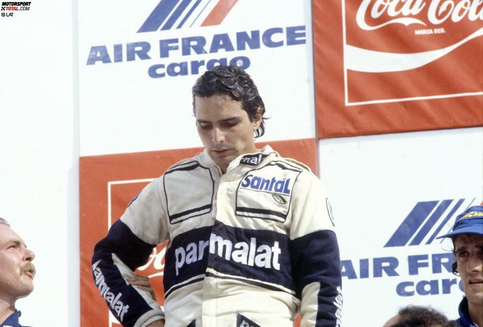 1982 freuen sich die Fans zu früh: Nelson Piquet fährt als Erster über den Zielstrich, wird aber wie Keke Rosberg (Williams) wegen Untergewichts disqualifiziert. Denn Brabham hat in den Wagen einen illegalen Wassertank eingebaut, der sich im Laufe des Rennens entladen und es leichter hemacht hat. Startschuss zum FISA-FOCA-Krieg.
