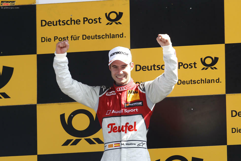 Auch für Miguel Molina ist bei Audi für 2017 kein Platz mehr. Der Spanier kann 2016 zwar zwei Rennen gewinnen, wirklich konstant sind seine Leistungen aber seit seinem DTM-Debüt im Jahr 2010 nie. Gesamtplatz 13 reicht 2016 nicht, um die Audi-Verantwortlichen zu überzeugen. Seine DTM-Bilanz: 87 Starts, 3 Siege in 7 Saisons