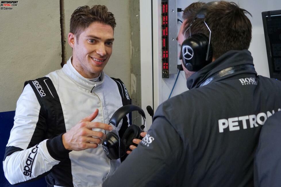 #48: Edoardo Mortara (Mercedes/Italien) - Starts: 76, Siege: 8