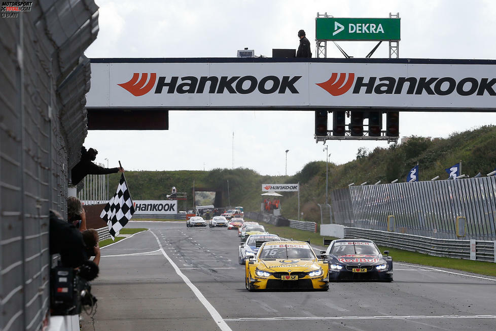 Für den knappsten Zieleinlauf der Saison 2017 sorgen die BMW-Piloten Timo Glock und Marco Wittmann in Zandvoort. Nur 0,178 Sekunden trennen den Sieger vom Zweitplatzierten.