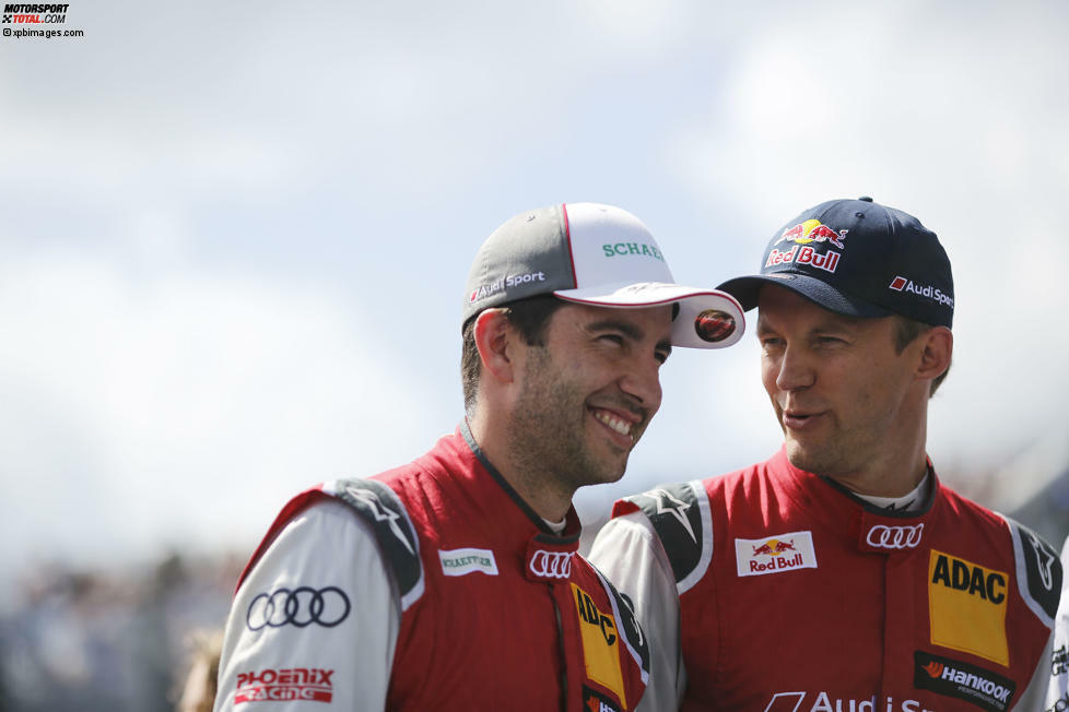 Die meisten Podiumsplätze sichert sich das Audi-Duo Mattias Ekström und Mike Rockenfeller, die jeweils sechs Mal auf dem Treppchen stehen.