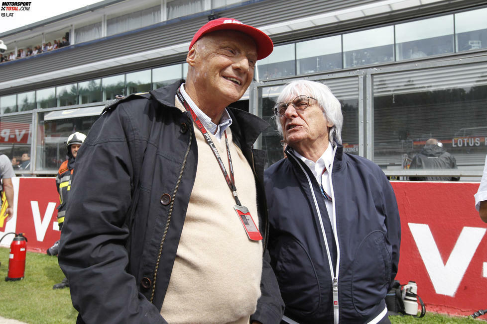 Mit Niki Lauda verbindet ihn die gemeinsame Zeit bei Brabham, wo der Österreicher für ihn ins Lenkrad griff: 