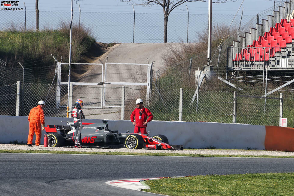#8: Haas-Ferrari (**). Die Bremsprobleme von 2016 hat Romain Grosjean über den Winter mitgeschleppt, die erste Testwoche war trotzdem positiv. Die zweite weniger. Durch den neuen Ferrari-Antrieb (im Gegensatz zu Sauber) sollte Haas einen Schritt machen. Aber: Das zweite Jahr ist meistens schwieriger als das erste.