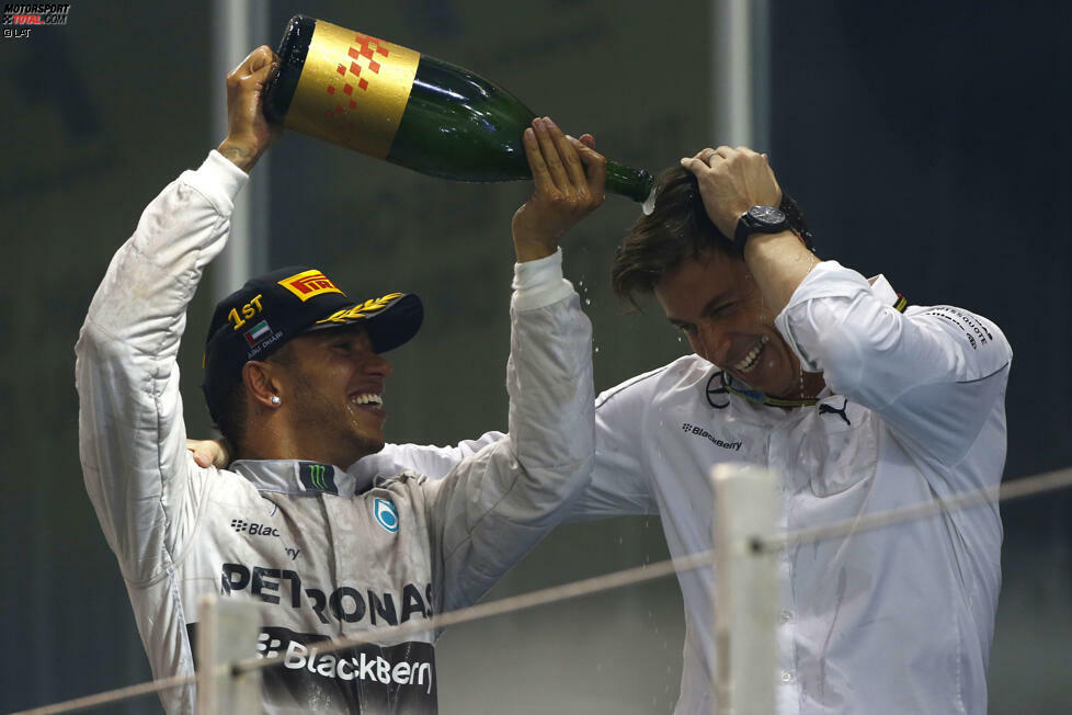 Hamilton sammelte bisher 142 Punkte in Abu Dhabi - mehr als jeder andere Fahrer. Allerdings muss man dabei seinen Sieg 2014 berücksichtigen, für den er damals die doppelte Punktzahl (50) bekam.