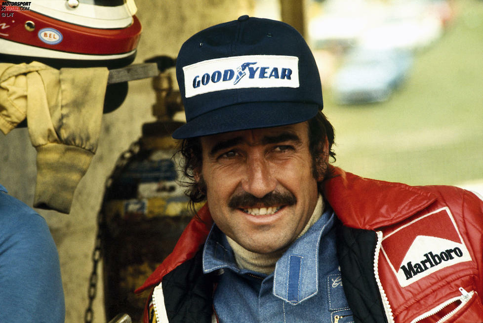 Schnell wird aus dem Kappen- ein Teamsponsor. Ein Jahr später tragen Niki Lauda und Clay Regazzoni (im Bild) Jacken und Overalls mit den Logos der Tabakmarke.