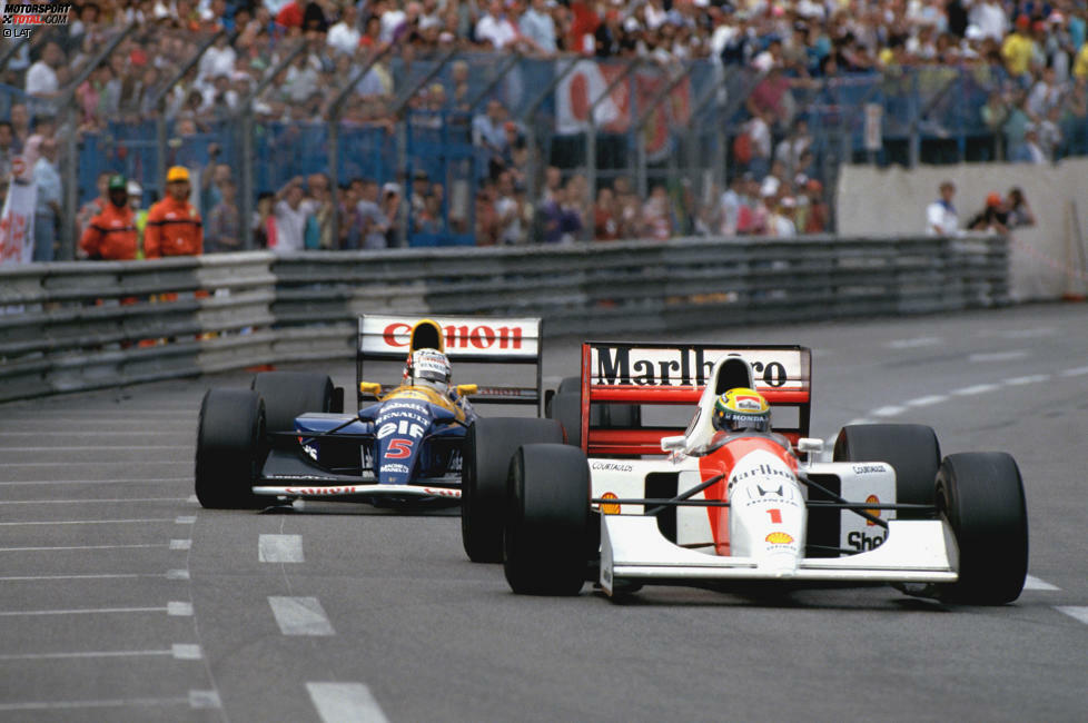 Mit sechs Siegen (1987, 1989-93) ist Ayrton Senna der erfolgreichste Fahrer in Monaco. Und McLaren führt bei den Teams mit 15 Siegen (1984-86, 1988-93, 1998, 2000, 2002, 2005, 2007-08).