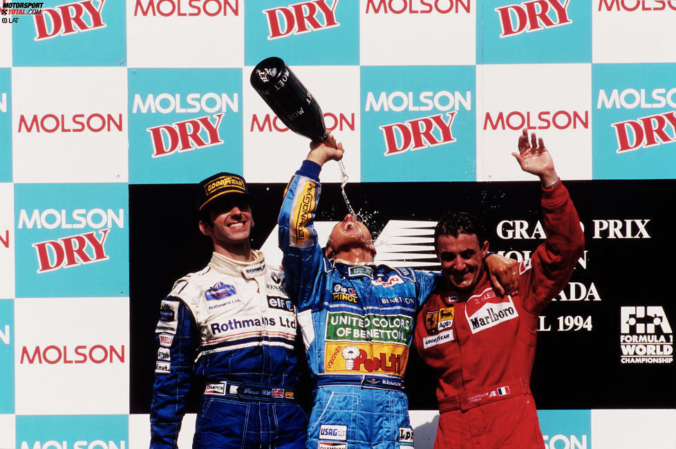 Mit sieben Siegen ist Michael Schumacher Rekordhalter beim Grand Prix von Kanada. Sein erster Sieg gelang ihm 1994 auf Benetton, alle weiteren (1997, 1998, 2000 und 2002 bis 2004) auf Ferrari.
