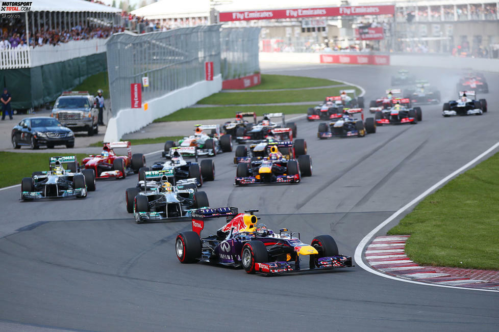 Bei 37 Auflagen wurde das Rennen in Montreal 17 Mal von der Pole gewonnen. Fünf dieser 17 Siege von der Pole passierten in den vergangenen zehn Jahren. Hamilton schaffte das 2007, 2010, 2015 und 2016, Sebastian Vettel 2013.