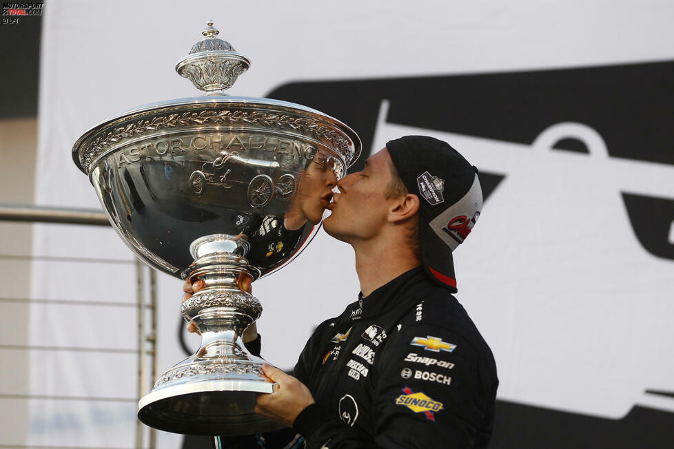 IndyCar-Serie - Josef Newgarden: Ausgerechnet der Neuling im Penske-Team holt 2017 den Titel. Newgarden schlägt seine hochgeschätzten Teamkollegen Simon Pagenaud, Will Power und Helio Castroneves und wird zum ersten Mal Meister der IndyCar-Serie. Seine schlechteste Platzierung passiert ihm aber ausgerechnet beim berühmten Indy500-Rennen.