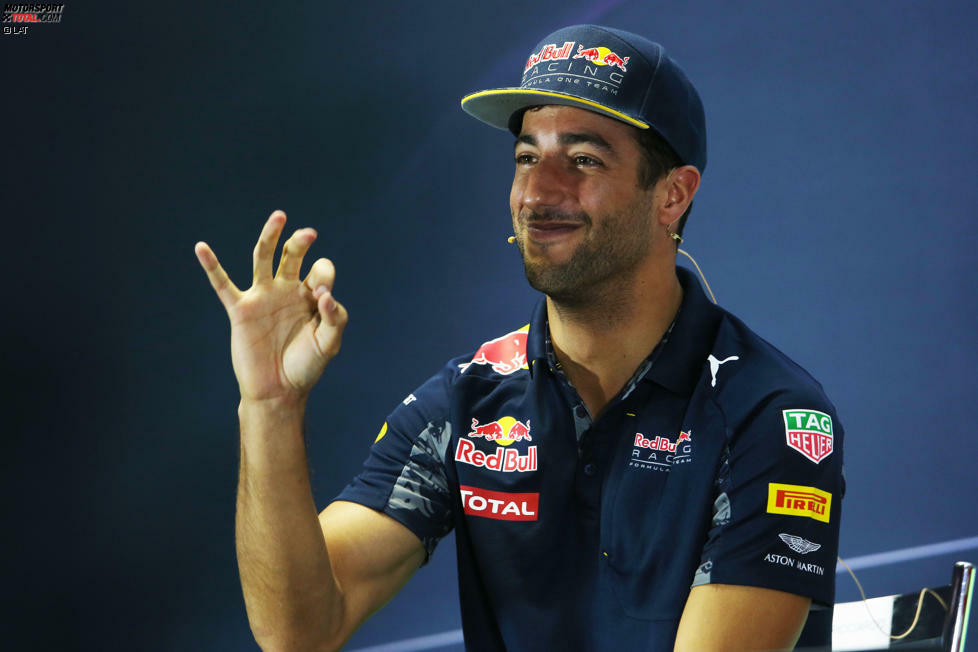 Daniel Ricciardo (Red Bull): Jahresgehalt 11,3 Millionen Euro, Vertrag läuft bis einschließlich 2018.
